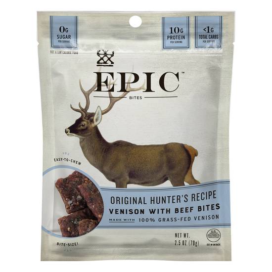 Epic Original Hunters Recipe Venison With Beef Bites