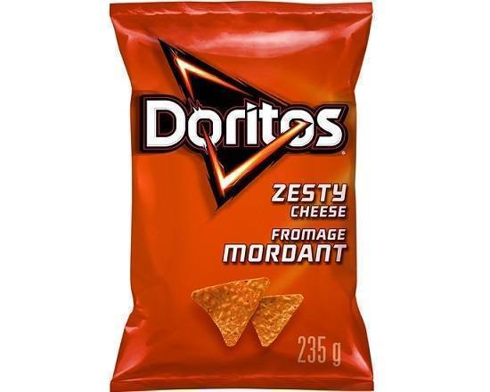 Doritos Zesty Cheese Tortilla chips 235g