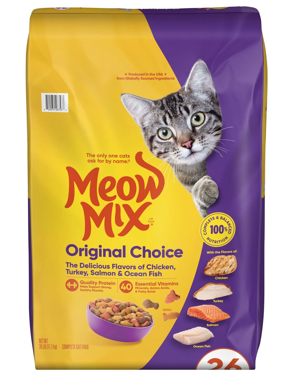 Meow Mix Original Choice Cat Food (26.01 lbs)