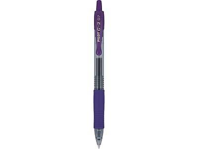 Pilot G2 Premium Retractable Gel Pen, Fine Point, Grape Ink (G27-GRP-BC)