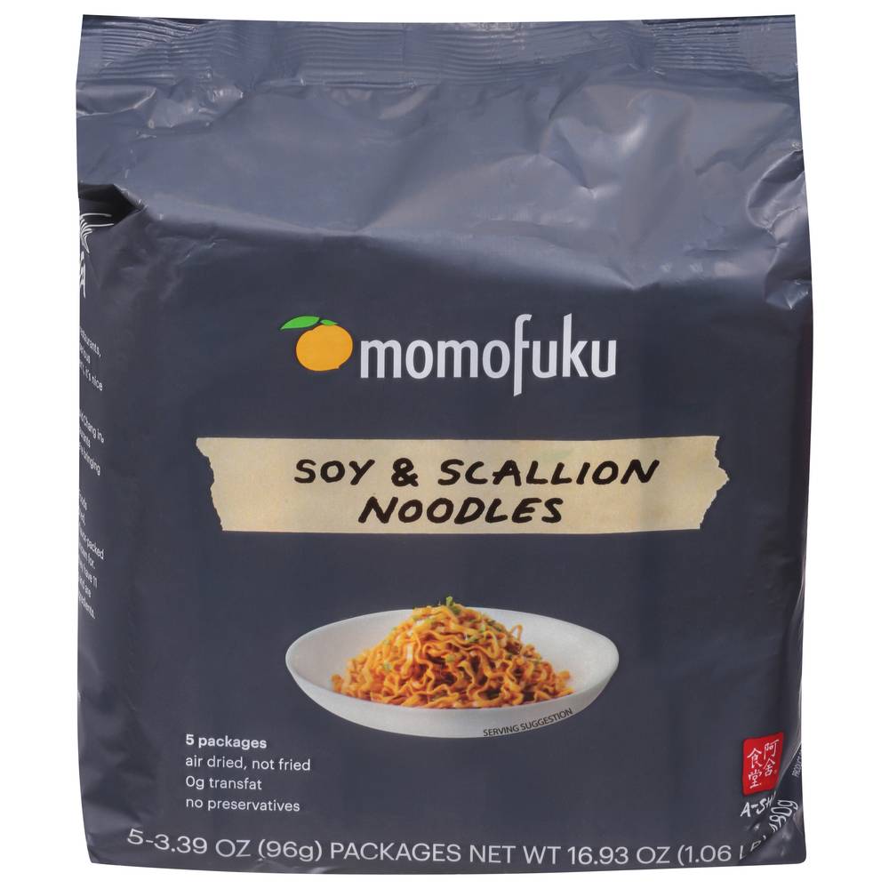 Momofuku Soy and Scallion Noodles (3.39 oz, 5 ct)