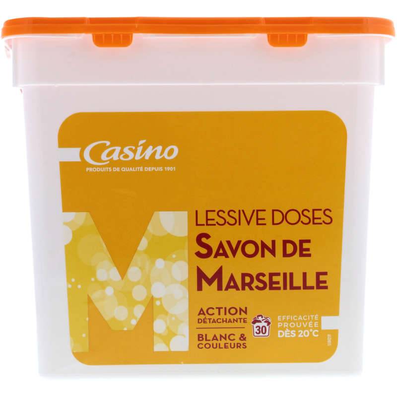 Casino - Lessive doses au savon de marseille (30)