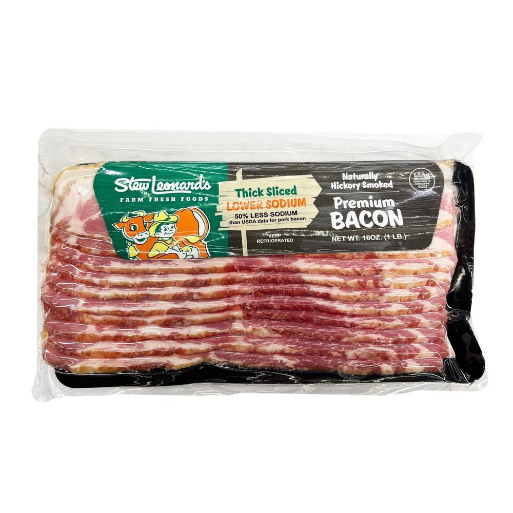 Stew Leonard's Premium Thick Bacon (16 oz)