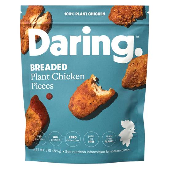 Order Daring Frozen Original Breaded Plant-Based Pieces 8oz food online from Everyday Needs by Gopuff store, New Haven on bringmethat.com