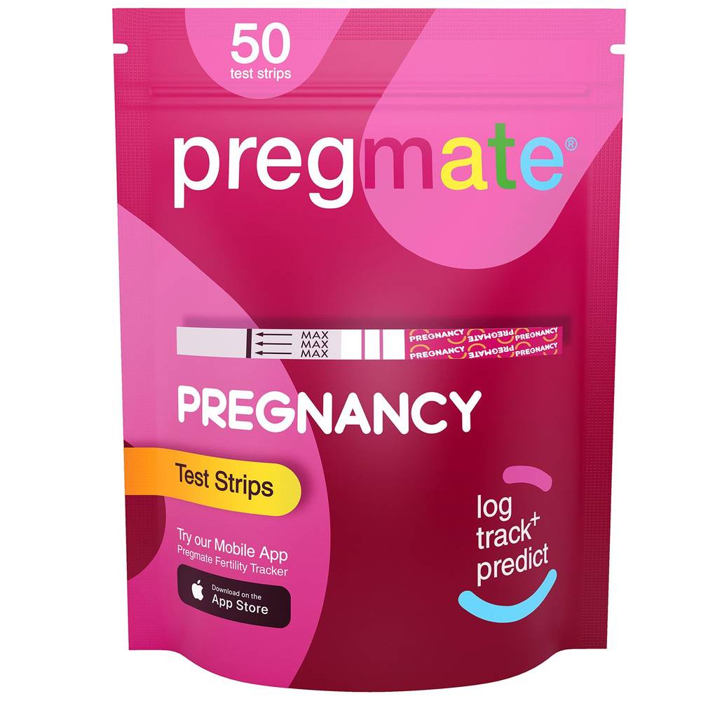 Pregmate Pregnancy Test Strips (50 ct)