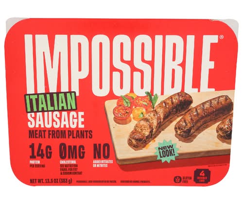 Impossible Italian Plant Based Sausage Links