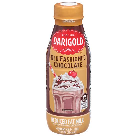 Darigold Old Fashion Reduced Fat Milk (14 fl oz) (chocolate)