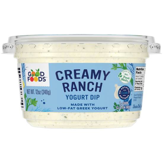 Good Foods Creamy Ranch Yogurt Dip