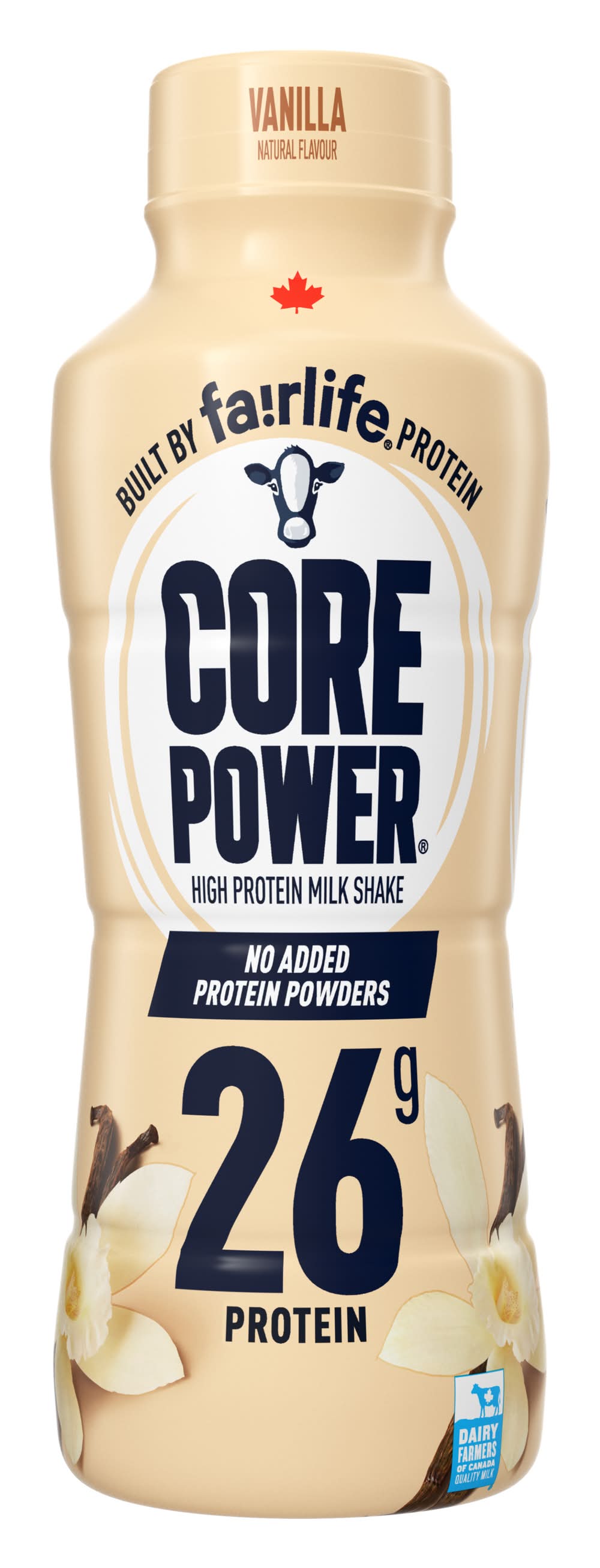Core power lait frappé riche en protéines - high protein milk shake (414 ml) (vanille)