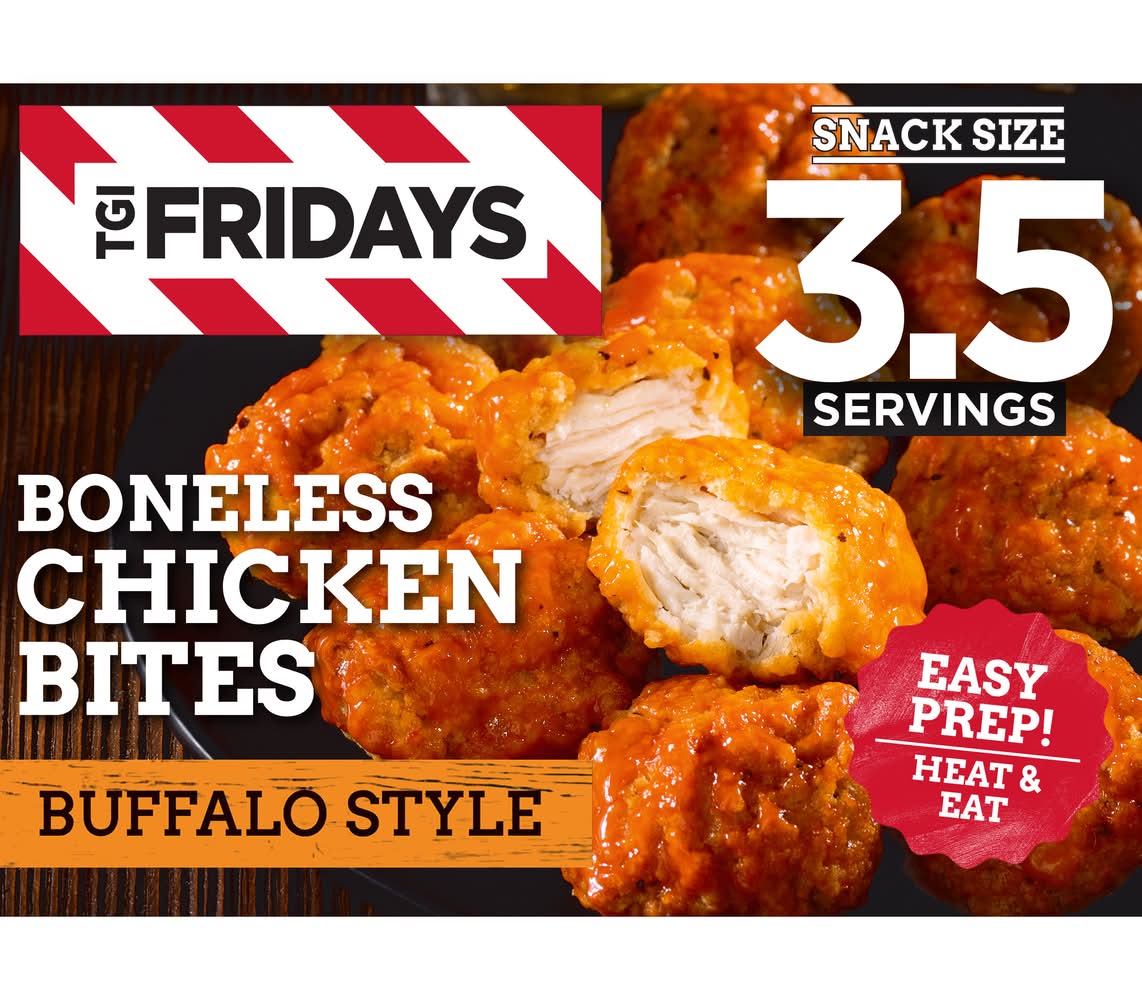 TGI Friday's Snack Size Buffalo Style Boneless Chicken Bites (10 oz)