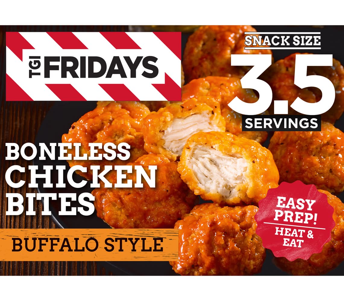 TGI Friday's Boneless Chicken Bites, Buffalo Style (10 oz)