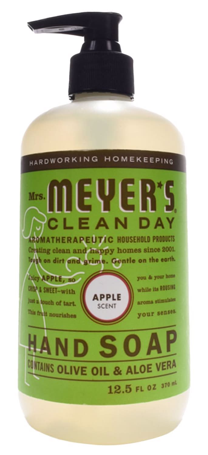 Mrs. Meyer'S Clean Day Organic Apple Scent Liquid Hand Soap 12.5 Oz