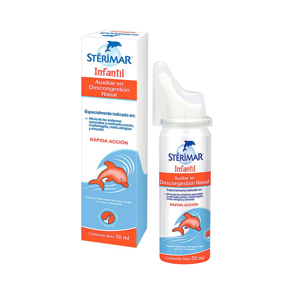Stérimar solución agua de mar infantil (spray 50 ml)