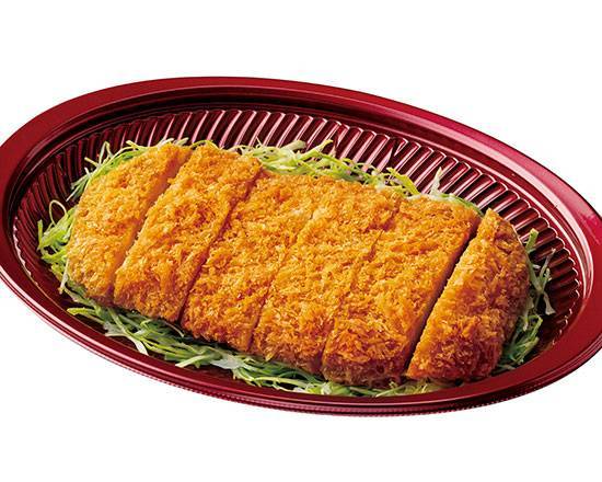 ★おかず ロースとんかつ (キャベツ入り) Pork loin cutlet (with cabbage)