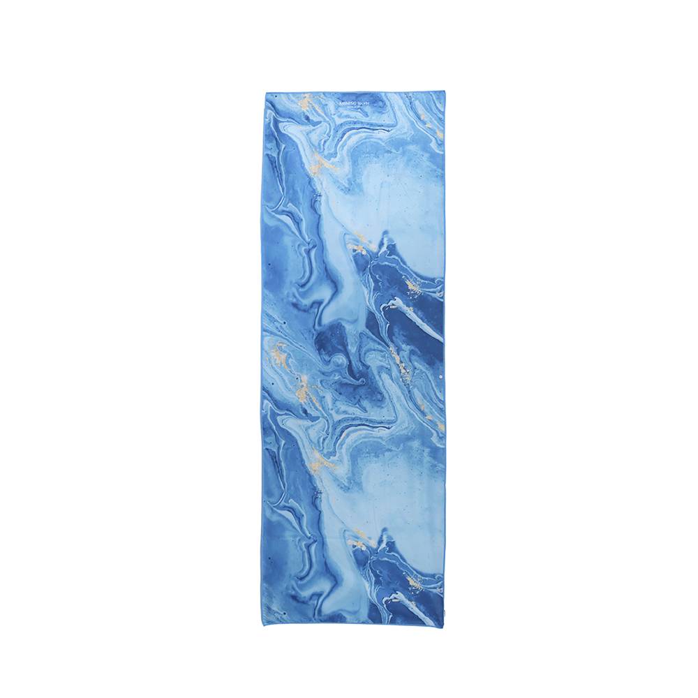 Miniso toalla para tapete de yoga (azul)