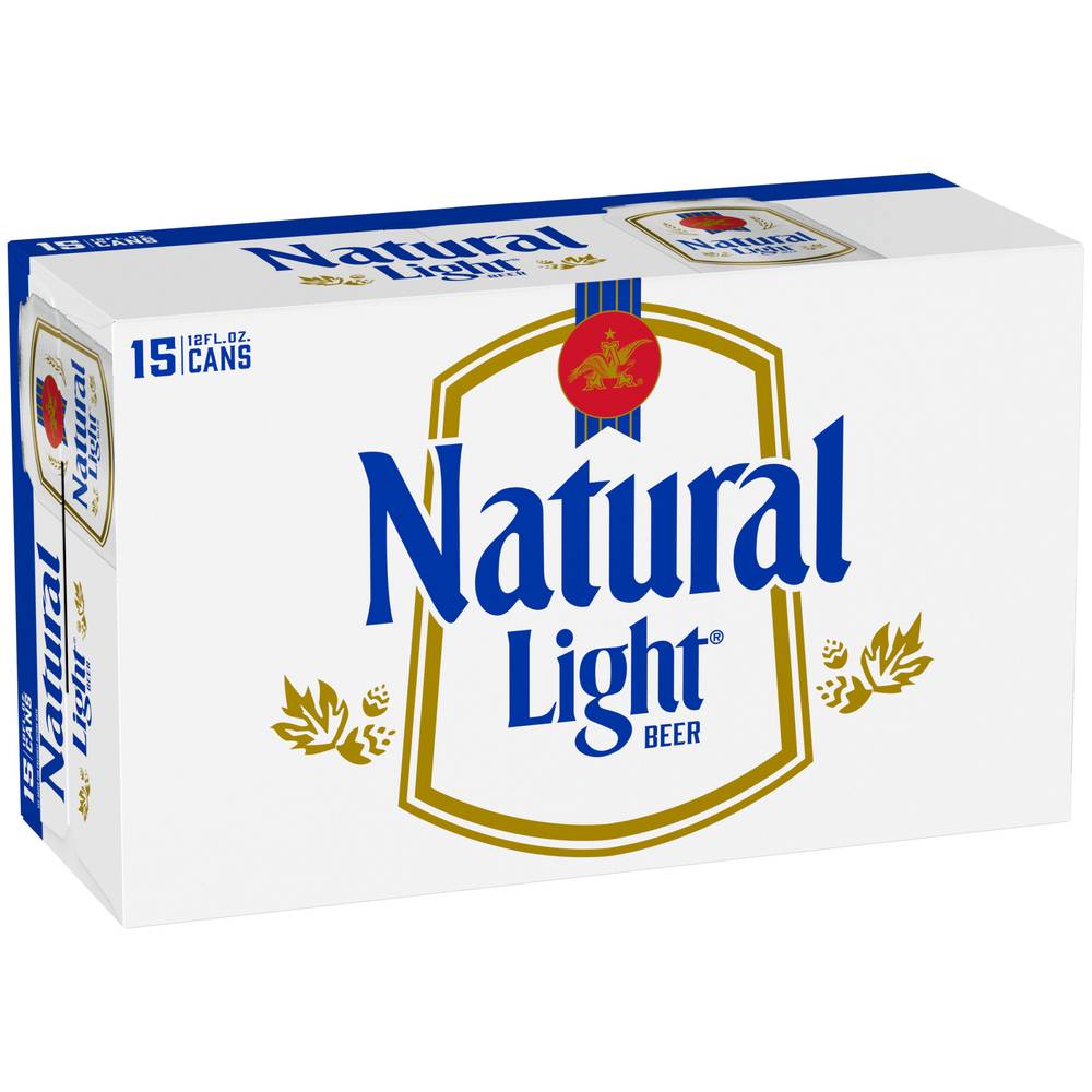 Natural Light Natty Beer (15 pack, 12 fl oz)