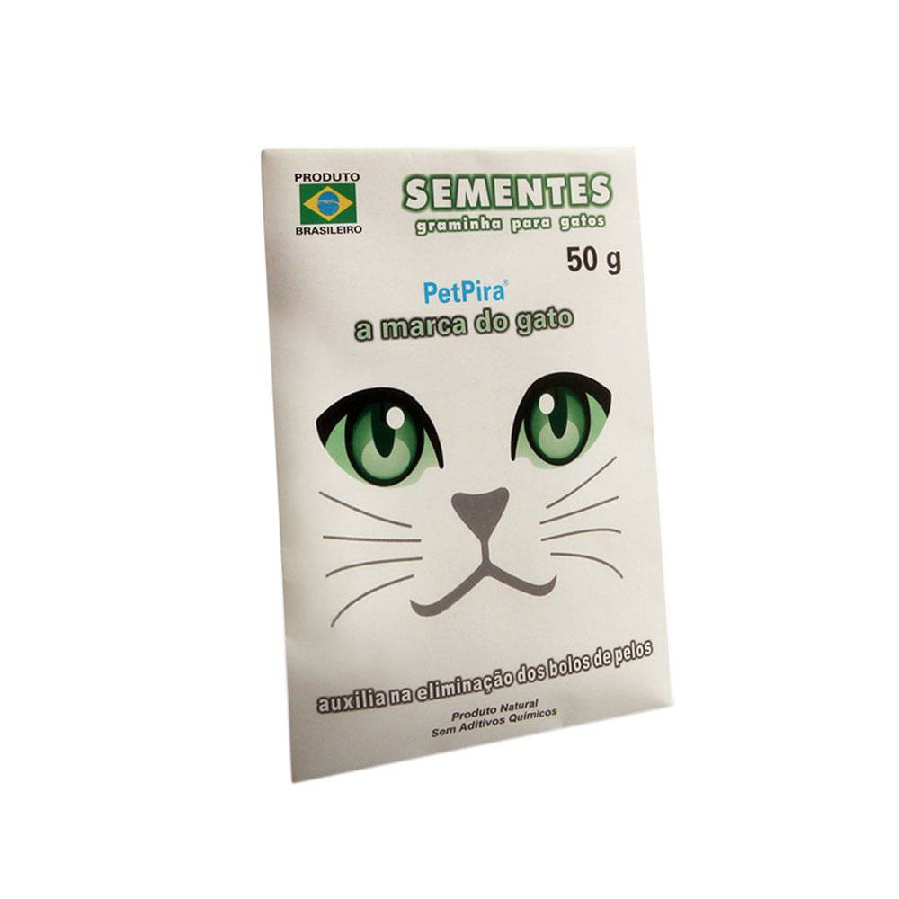 Petpira sementes de graminha para gatos (50g)