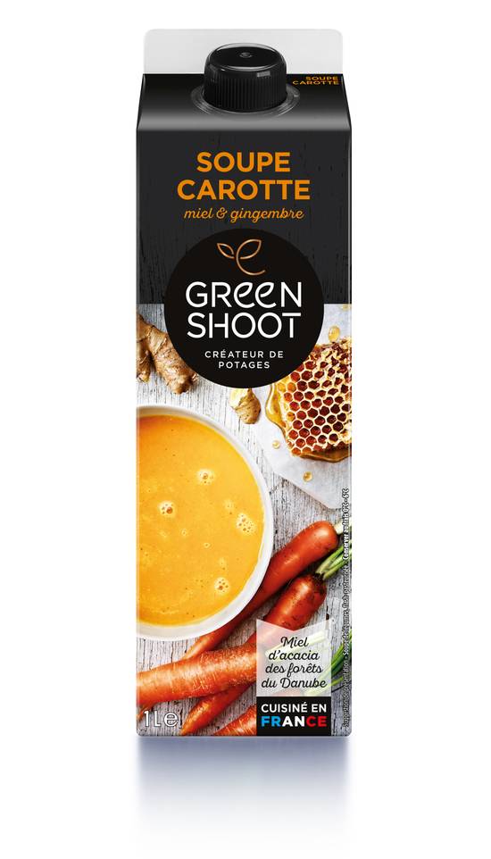 Greenshoot - Soupe carotte miel et gingembre