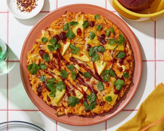 Vegan Empowered BBQ Pizza