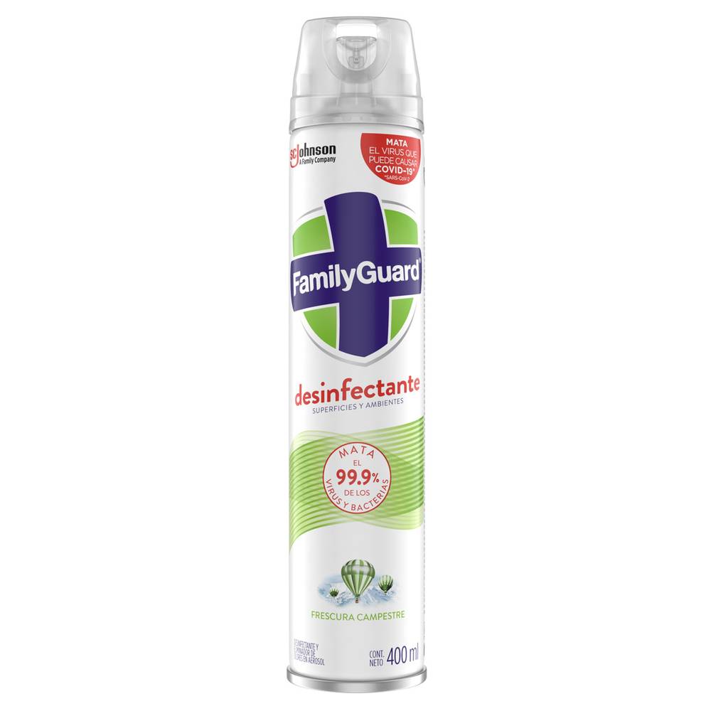 FamilyGuard · Desinfectante frescura campestre (400 ml)