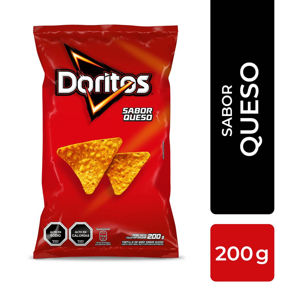 Doritos tortillas de maíz (queso)