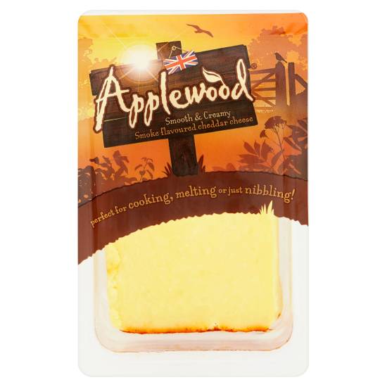 Applewood Smoked Flavoured Cheddar Cheese (185g)