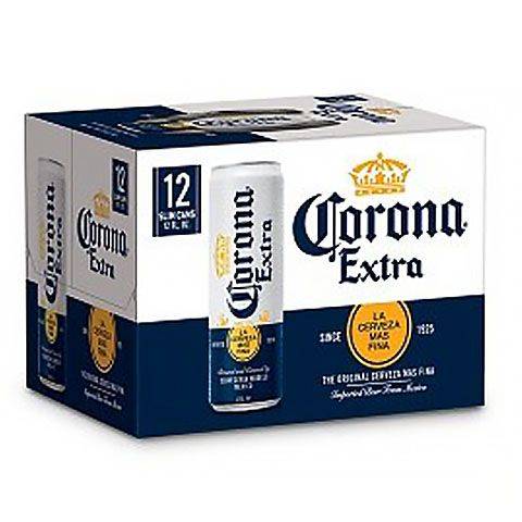 Corona Extra Beer 12 Pack 12ozCan