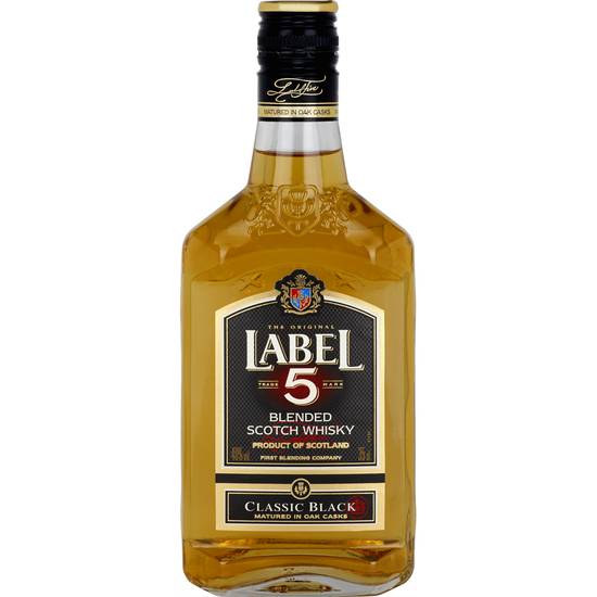 Label 5 whisky label 5 35cl 35 cl