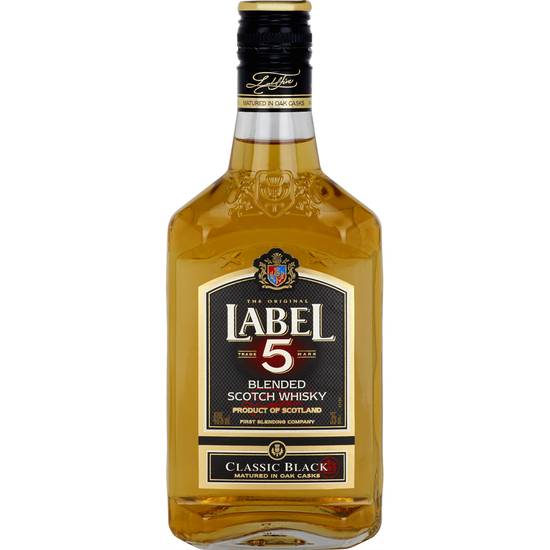 Label 5 - Blended scotch whisky classic black (350 ml)