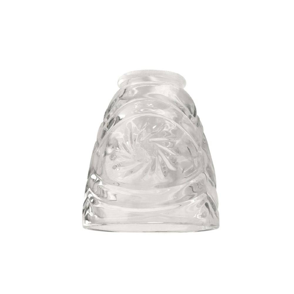 Style Selections 4-in x 5-in Bell Vanity Light Shade with 2-1/4-in Lip fitter | 317