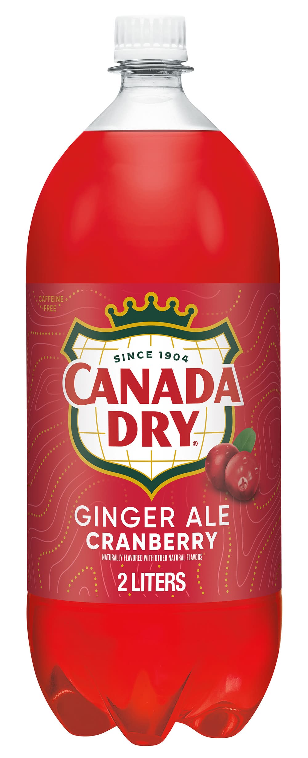 Canada Dry Ginger Ale Soda, Cranberry (2 L)