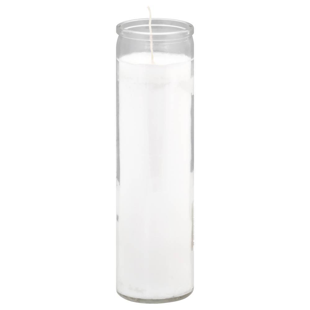 Continental Candle 8" White Rosary Candle