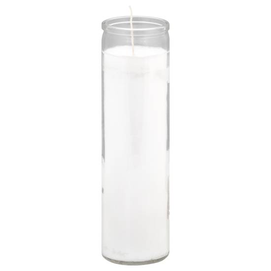 Continental Candle 8" White Rosary Candle