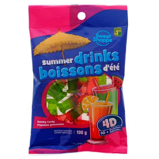 Sweet Shoppe 4D Gummy Summer Drinks (100g)