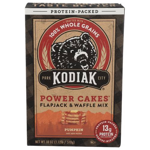 Kodiak Cakes Power Cakes Pumpkin Flax Flapjack  Waffle Mix