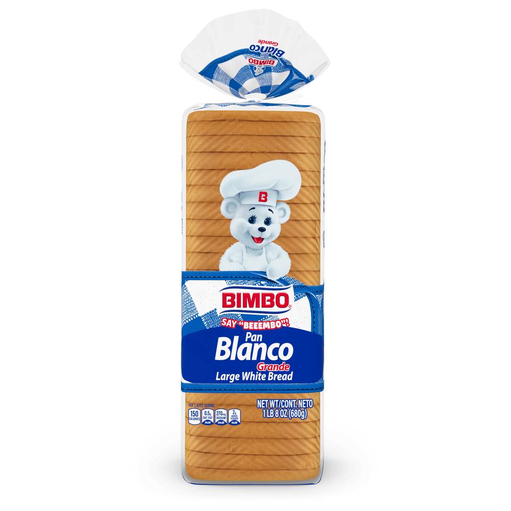 Bimbo Large White Bread (1.5 lbs)