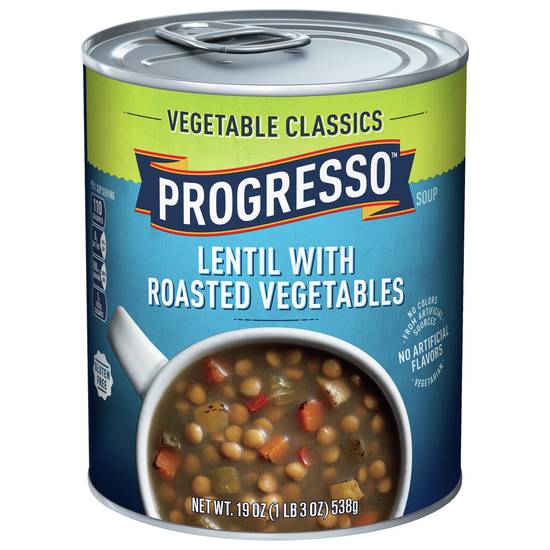 Progresso Vegetable Classics Lentil With Roasted Vegetables