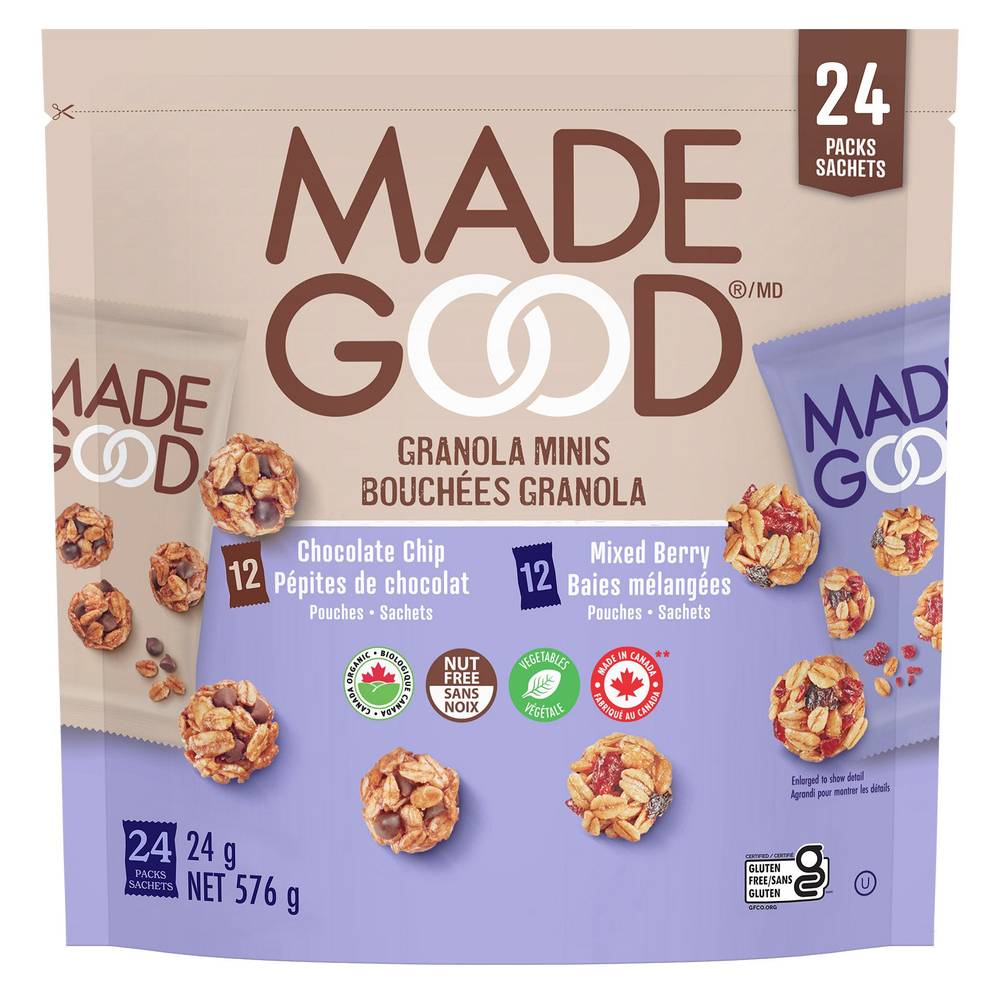 Madegood Granola Minis, 24 × 24 G