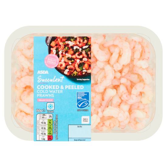 ASDA Cooked Peeled Cold Water Prawns (150g)