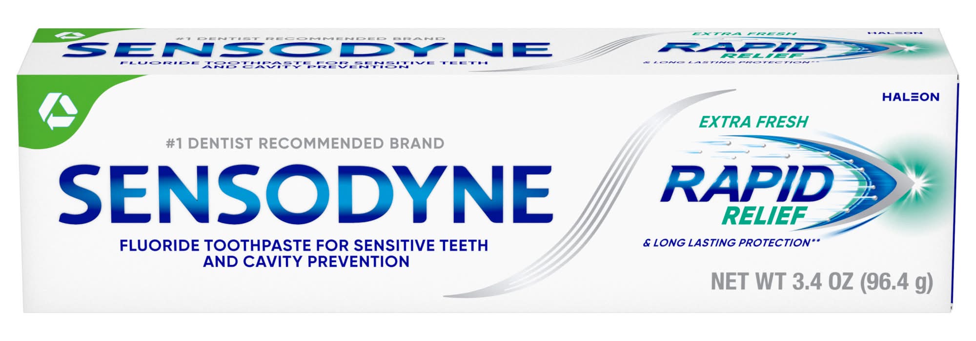 Sensodyne Extra Fresh Rapid Relief Fluoride Toothpaste (3.4 oz)