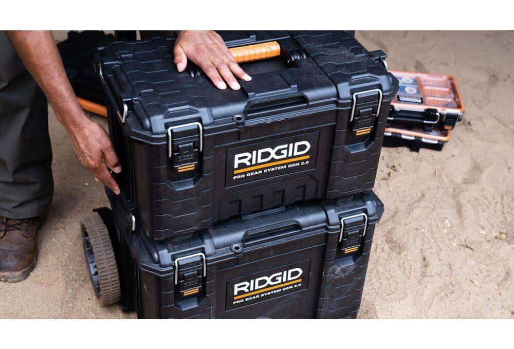 Ridgid Pro Gear System Gen 2.0 Stackable Durable 22 In. Modular