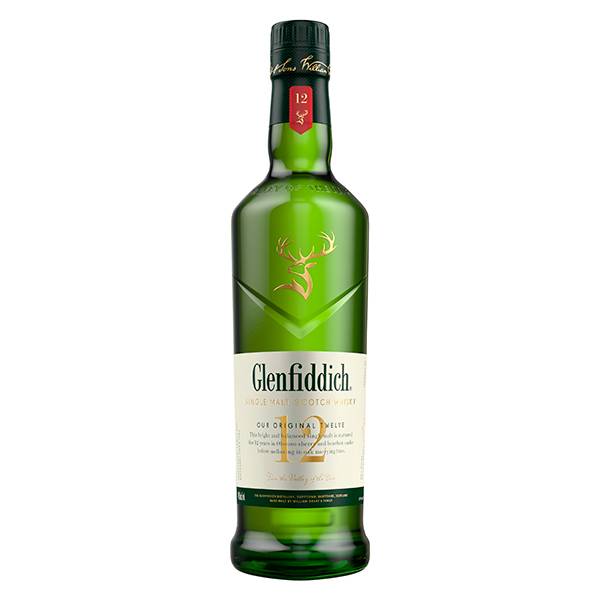 Whisky Glenfiddich 12 AÃ±os 750 ml