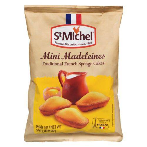 St michel mini madeleines (250 g) - mini madeleines (250 g)