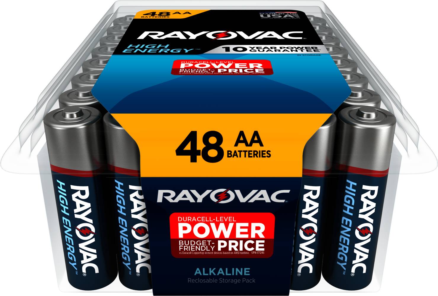 Rayovac High Energy Aa Batteries (48 ct)