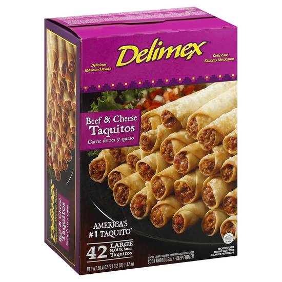Delimex Beef & Cheese Taquitos