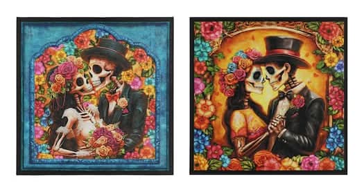 Assorted Skeleton Couple Wall Decor By Ashland, 1Pc.