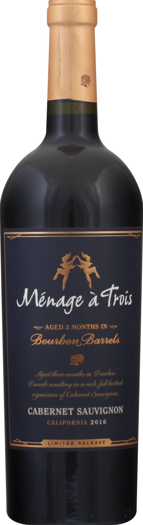 Ménage À Trois Cabernet Sauvignon Limited Release Wine (750 ml)