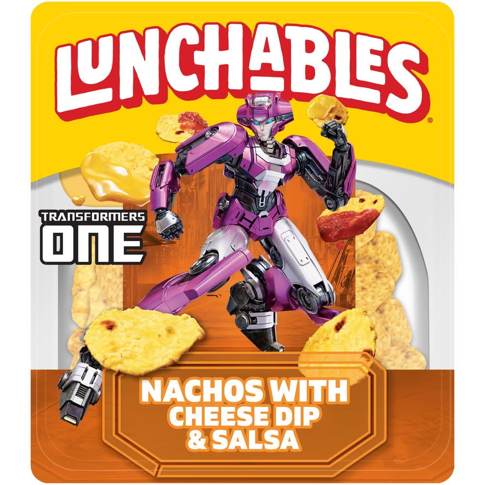 Lunchables Nachos Snack pack, Cheese Dip-Salsa (4.4 oz)