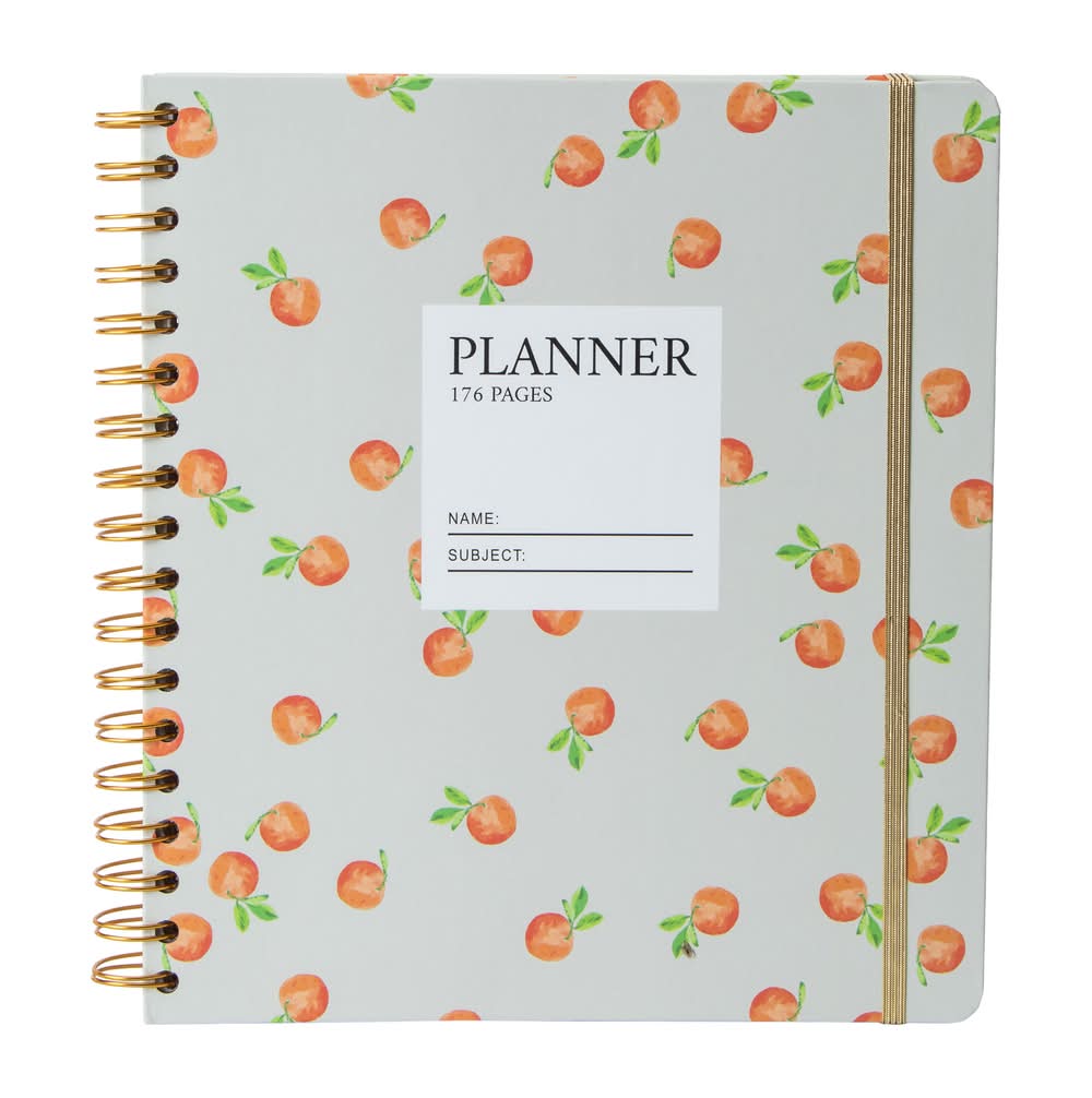 Twin Wire Undated Planner Beige