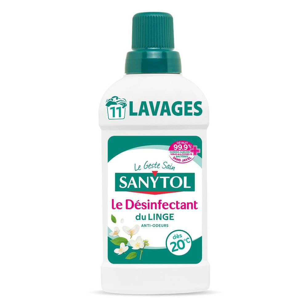 Sanytol - Désinfectant du linge fleurs blanches (500ml)